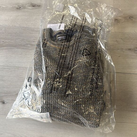 Buffalo David Bitton Men's‎ Sweater army Green size large NWT in packaging - Picture 6 of 7